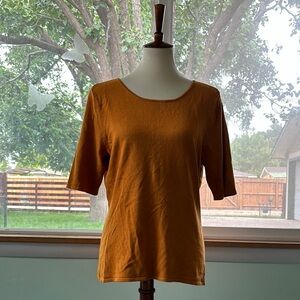 ESTABLISHED 1946 ORANGE SHORT SLEEVE WOMENS TOP